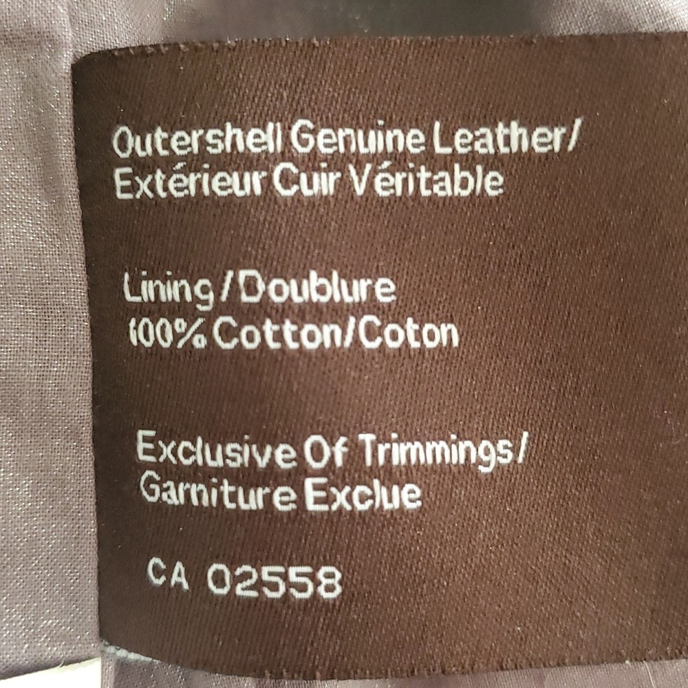 Danier Leather Lavender Jacket - Picture 9 of 10